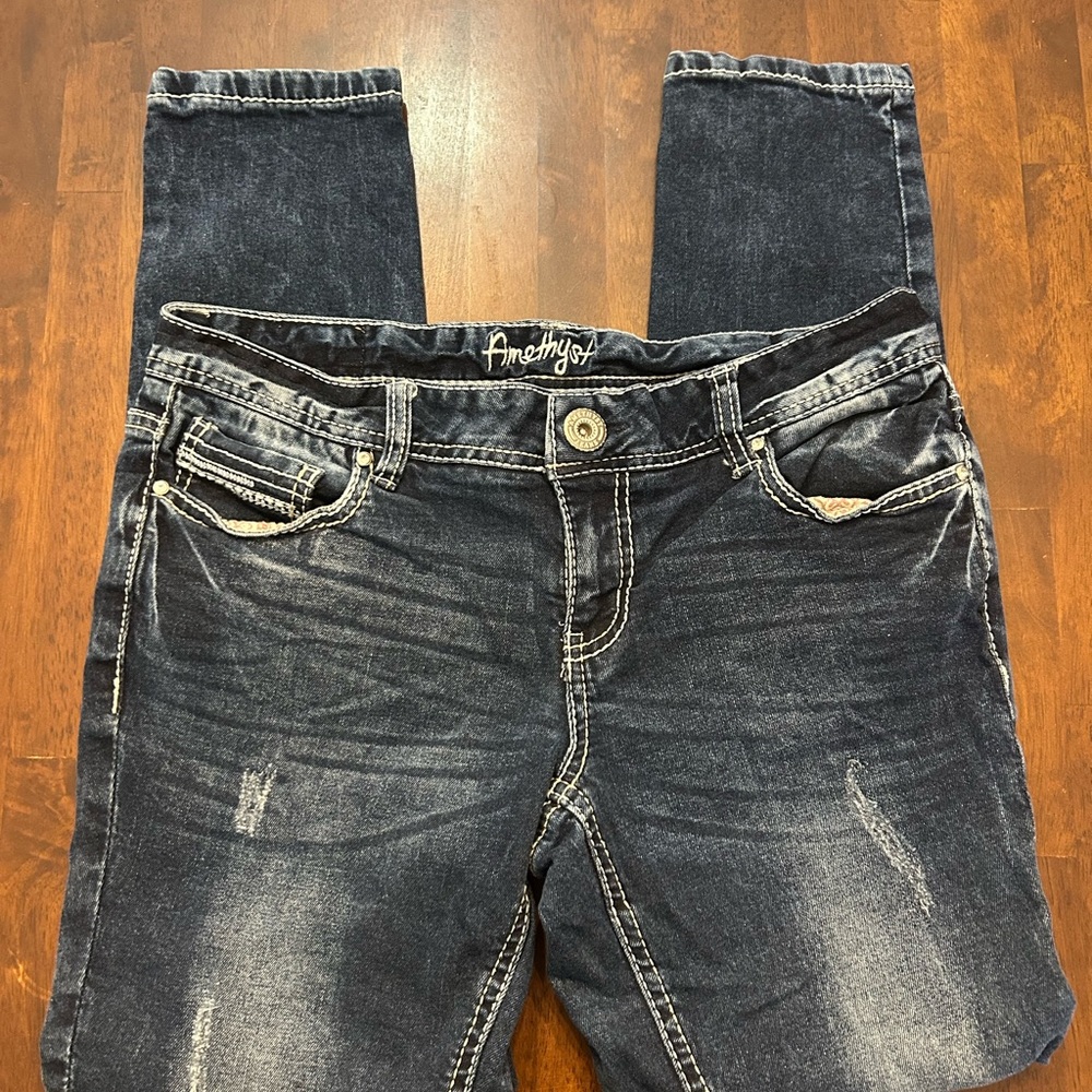 Amethyst Denim Jeans Size 9 - Picture 2 of 8